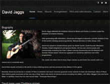 Tablet Screenshot of davidjaggs.com